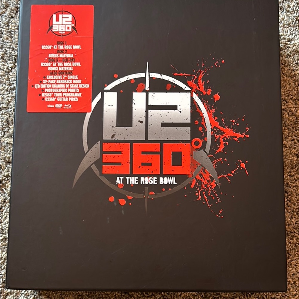 Red and Silver Album Cover with Dynamic Logo